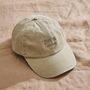 Personalised Family Vintage Cap In Natural, thumbnail 1 of 3