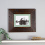 Reclaimed Timber Picture Frame Wedding Gift Idea, thumbnail 4 of 7