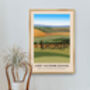 West Wiltshire Downs Aonb Travel Poster, thumbnail 5 of 8