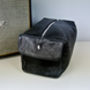 Personalised Oversized Leather Wash Bag, thumbnail 5 of 8
