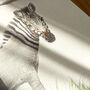 'Born To Stand Out' Zebra Card That Gives Back, thumbnail 3 of 4
