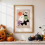 Squad Ghouls Halloween Art Print, thumbnail 6 of 12