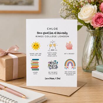 Back To University Card, 2 of 6