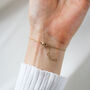 18th Birthday Gift For Her, Minimalist Heart Bracelet, thumbnail 4 of 7