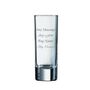 Personalised Engraved Tall Shot Glass 60ml, thumbnail 2 of 4