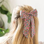 Liberty Print Large Bow Hair Clip, thumbnail 1 of 11