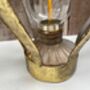 Gold Crown Battery Table Lamp Bedside Or Desk Light, thumbnail 7 of 10