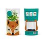 Personalised Fox Design Card And Microgreen Seed Gift, thumbnail 4 of 9