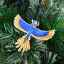 Macaw Wooden Hanging Decoration, thumbnail 6 of 9