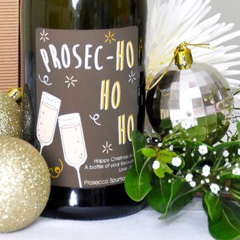 Christmas Personalised Prosecco, 8 of 8