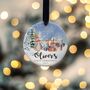 Personalised Baby's First Christmas Ceramic Decoration, thumbnail 5 of 6