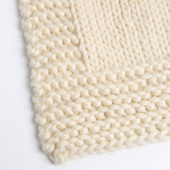Royal Crown Blanket And Cushion Knitting Kit, 3 of 10