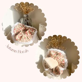 Varying Pattern Oversized Lace Scrunchies, 7 of 9