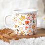 Autumn Leaves And Pumpkins Mug, thumbnail 1 of 4
