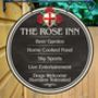 Rose Inn Personalised Home Pub Sign Man Cave Sign, thumbnail 2 of 9