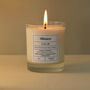 Handmade Calm Scented Soy Wax Candle Gift, thumbnail 3 of 5