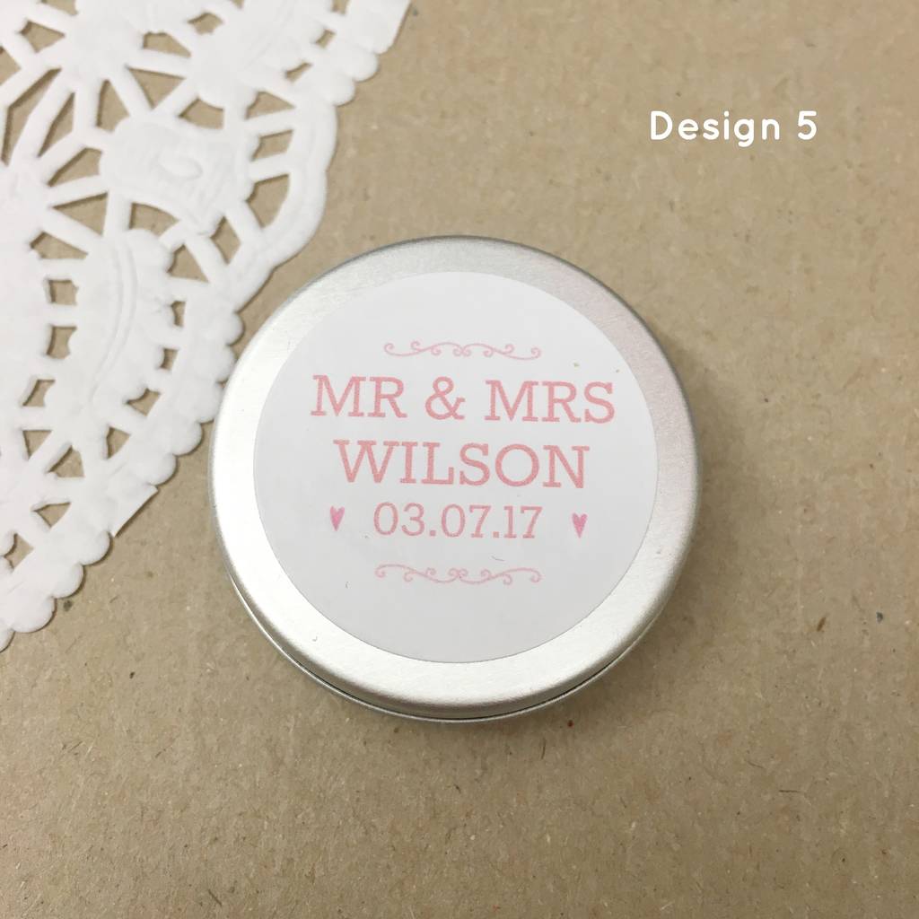 Make Your Own Personalised Wedding Favours Lip Balm Kit By Sweet