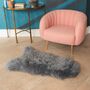 Sheepskin Rug In Various Colours, thumbnail 2 of 9
