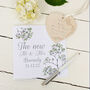 The New Floral Ceramic Wedding Hanging Heart, thumbnail 2 of 5