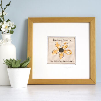 Personalised Sunflower Birthday Card For Her, 5 of 12