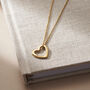 Personalised Medium Message Heart Necklace, thumbnail 6 of 9