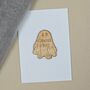 'Ghost Hug' Pocket Token And Card, thumbnail 1 of 2