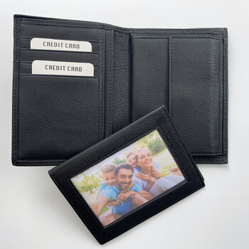 Sustainable Personalised Gift, Genuine Leather Wallet, 10 of 11