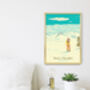 Serre Chevalier Ski Resort Travel Poster Art Print, thumbnail 3 of 8