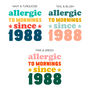Personalised Allergic To Mornings Mug, thumbnail 4 of 5