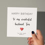 Personalised Birthday Card For Husband, thumbnail 1 of 3