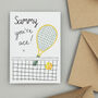 Personalised 'You're Ace' Tennis Card, thumbnail 2 of 3