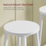 Set Of Two Bar Stools With Metal Frame, thumbnail 8 of 11