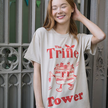 The Trifle Tower Women's Christmas T Shirt, 2 of 4