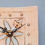 Bee Clock Ceramic Wall Tile, thumbnail 3 of 7