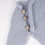 Blossom Jumper Baby Easy Knitting Kit, thumbnail 3 of 10