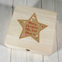 Personalised Christmas Star Keepsake Box, thumbnail 1 of 6