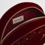 Star Gazing Rabbit Red Embroidered Circle Bag, thumbnail 7 of 7