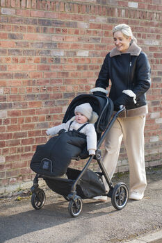 Baby Merino Sheepskin Footmuff, 3 of 12