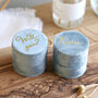 Personalised Blue Velvet Ring Box, thumbnail 6 of 7