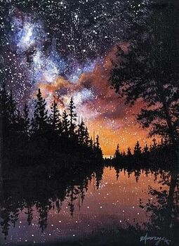 Starry Night Painting Kit, 2 of 8