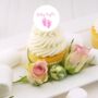 Personalised Baby Shower Edible Drink Toppers, thumbnail 2 of 3