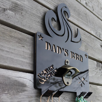 Personalised BBQ And Bottle Opener Sign, 7 of 12
