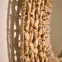 Lakelyn Woven Water Hyacinth Circle Wall Mirror, thumbnail 3 of 4