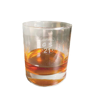 Personalised 21st Birthday Whisky Glass, 4 of 7