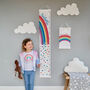 Personalised Rainbow Canvas Height Chart, thumbnail 2 of 10