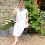 Cotton Embroidered Nightdress, thumbnail 3 of 6