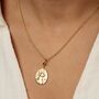 18ct Gold Taurus Zodiac Charm Necklace, thumbnail 1 of 6