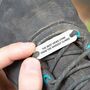 Personalised Hiking Walking Boot Boot Tag, thumbnail 1 of 8