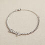 Personalised Unisex Name Chain Bracelet, thumbnail 7 of 9