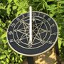 Handmade Star Sundial With Star Pattern, thumbnail 1 of 5
